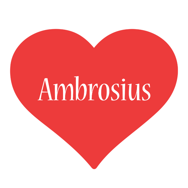 Ambrosius love logo