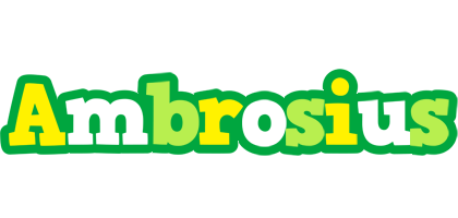 Ambrosius soccer logo