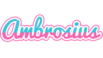 Ambrosius woman logo