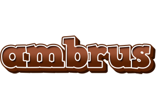 Ambrus brownie logo