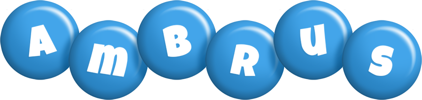 Ambrus candy-blue logo