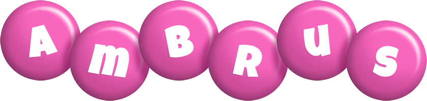 Ambrus candy-pink logo