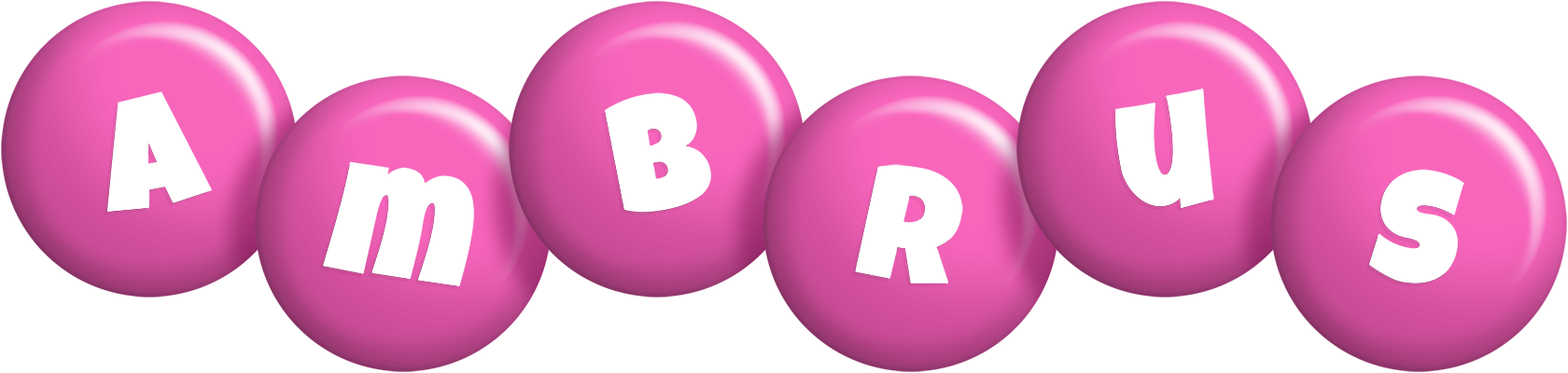 Ambrus candy-pink logo