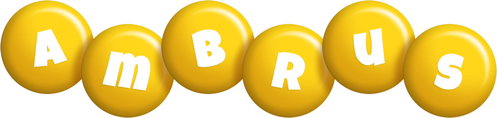 Ambrus candy-yellow logo