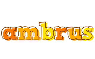 Ambrus desert logo