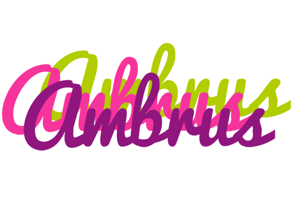 Ambrus flowers logo