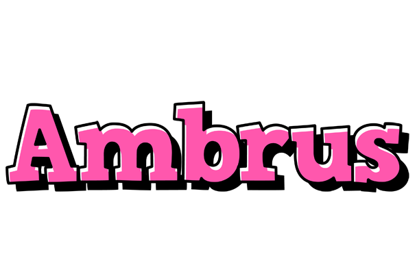 Ambrus girlish logo