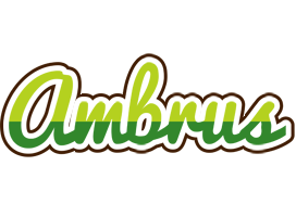 Ambrus golfing logo