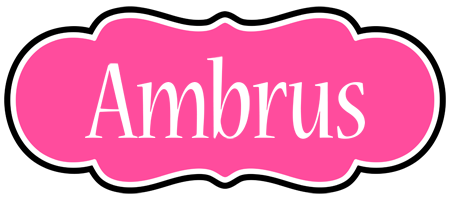 Ambrus invitation logo