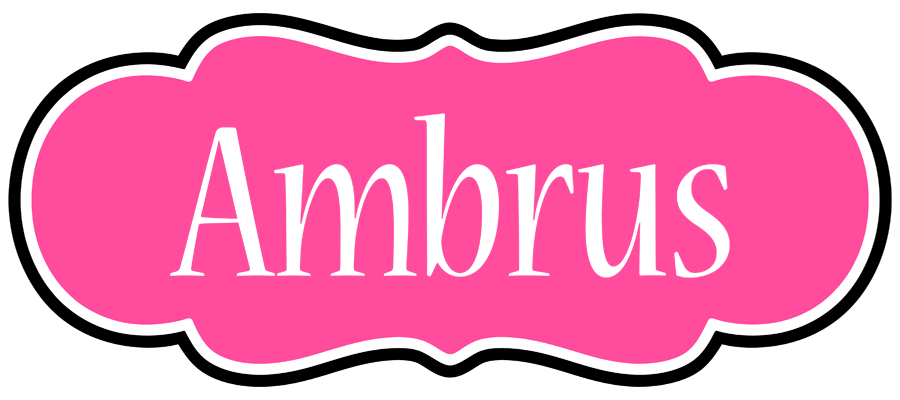 Ambrus invitation logo