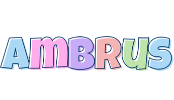 Ambrus pastel logo