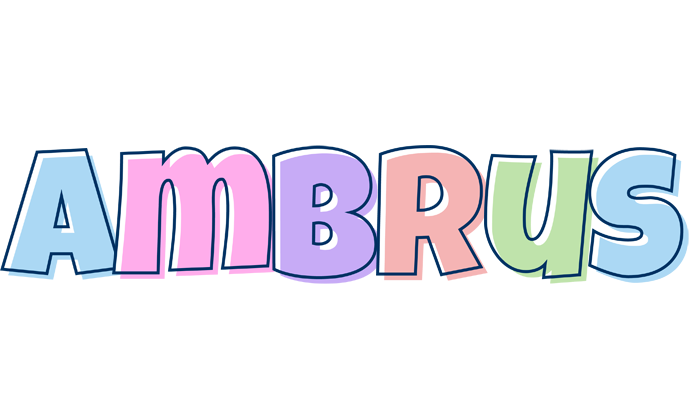 Ambrus pastel logo