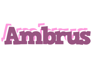 Ambrus relaxing logo