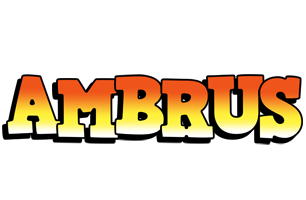 Ambrus sunset logo