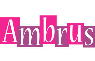 Ambrus whine logo