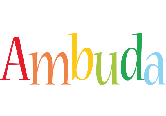Ambuda birthday logo