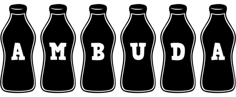 Ambuda bottle logo