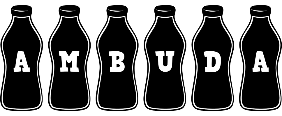 Ambuda bottle logo
