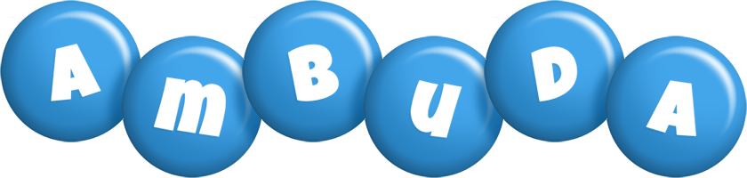 Ambuda candy-blue logo