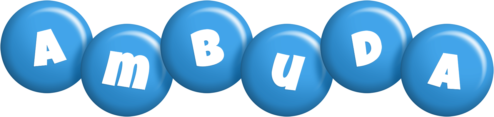 Ambuda candy-blue logo