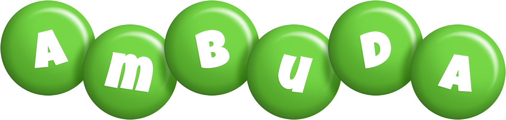 Ambuda candy-green logo