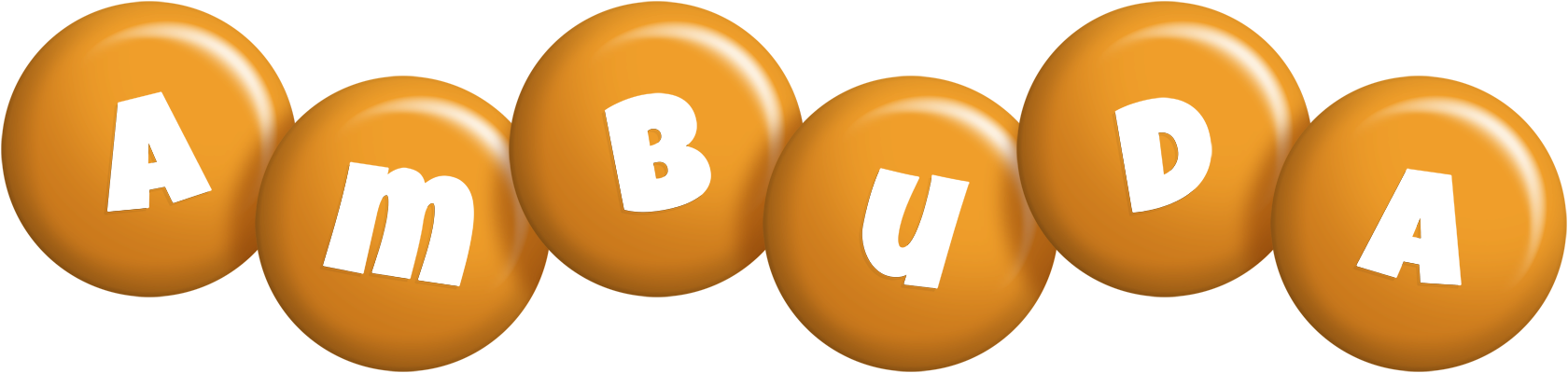 Ambuda candy-orange logo