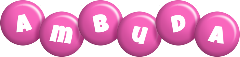 Ambuda candy-pink logo