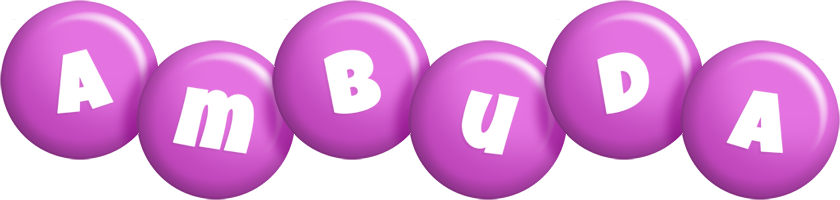 Ambuda candy-purple logo