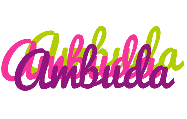 Ambuda flowers logo