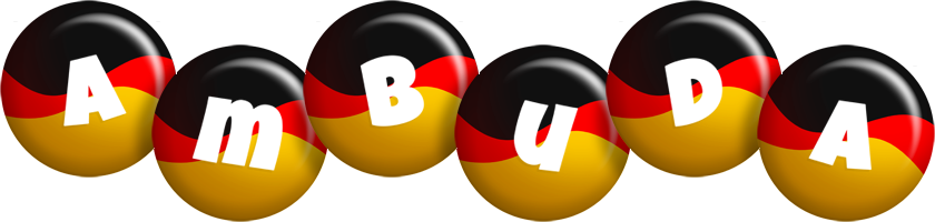 Ambuda german logo