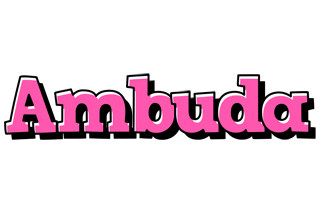 Ambuda girlish logo