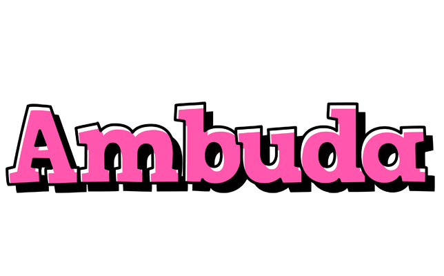 Ambuda girlish logo