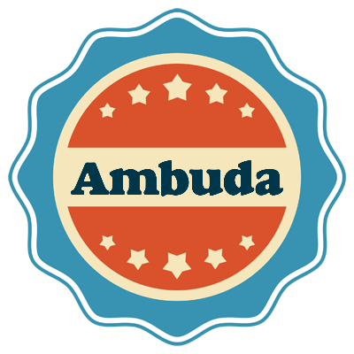 Ambuda labels logo