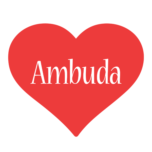 Ambuda love logo