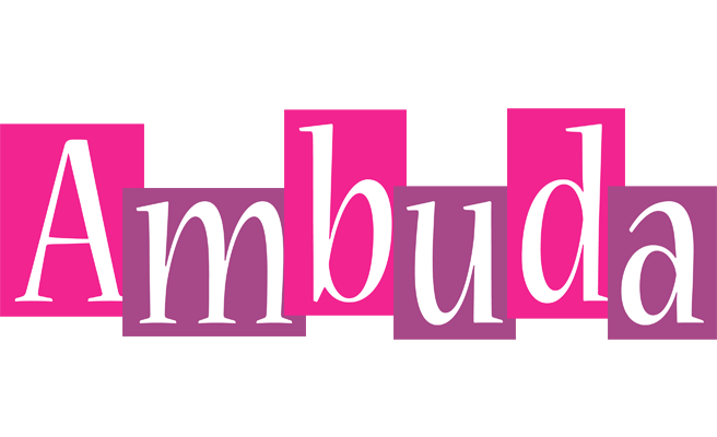 Ambuda whine logo