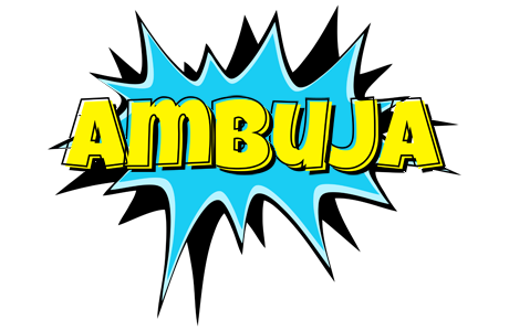 Ambuja amazing logo