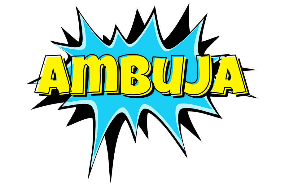 Ambuja amazing logo