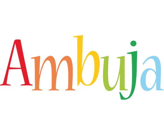 Ambuja birthday logo