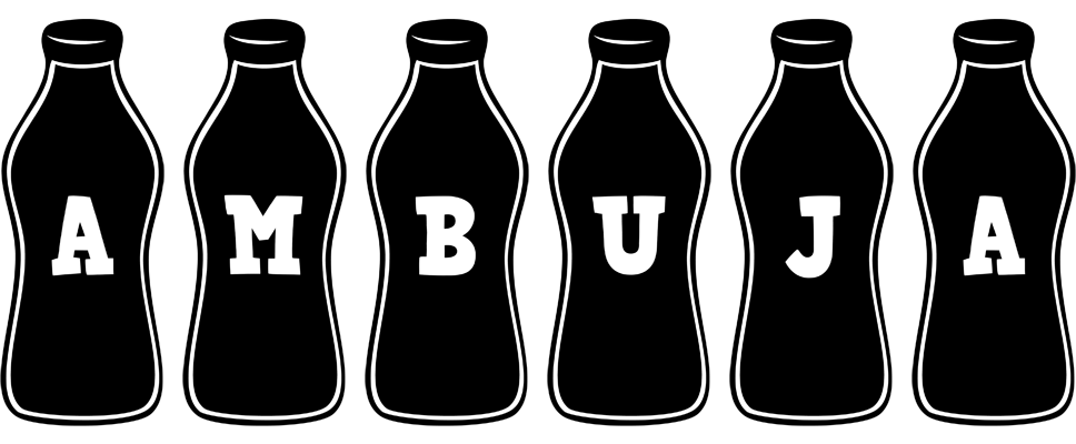 Ambuja bottle logo