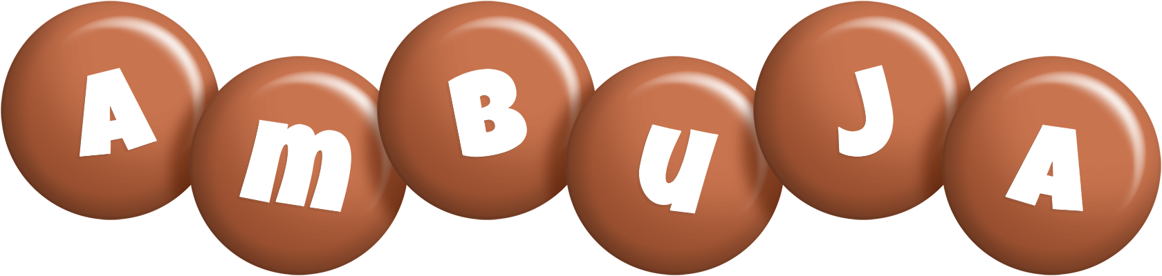 Ambuja candy-brown logo