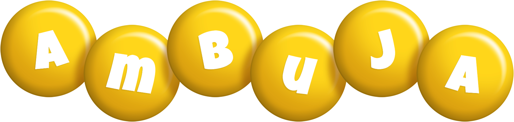 Ambuja candy-yellow logo