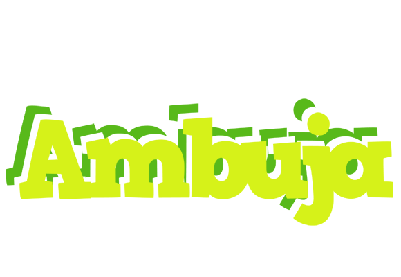 Ambuja citrus logo