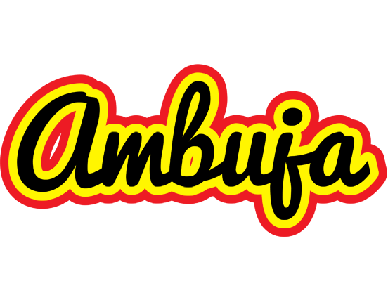 Ambuja flaming logo