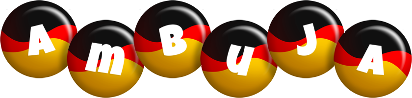 Ambuja german logo