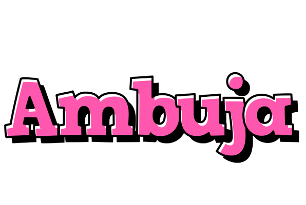 Ambuja girlish logo