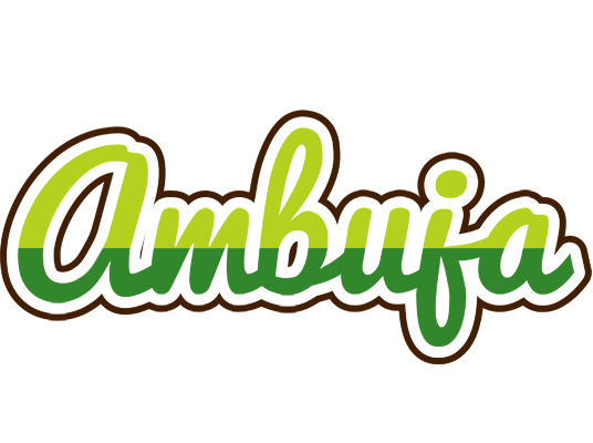 Ambuja golfing logo