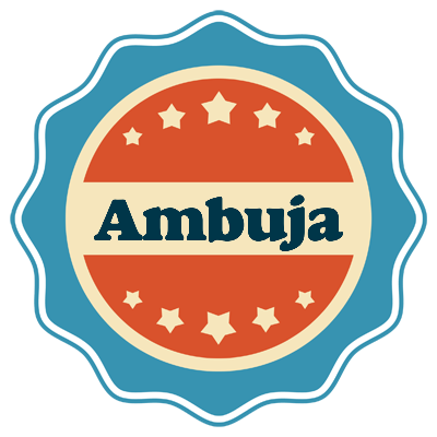Ambuja labels logo