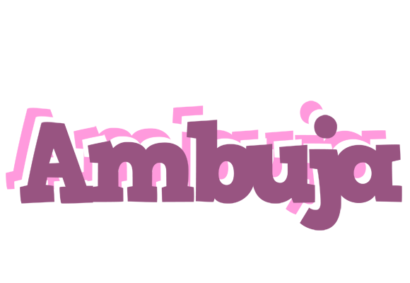 Ambuja relaxing logo