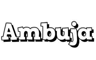 Ambuja snowing logo