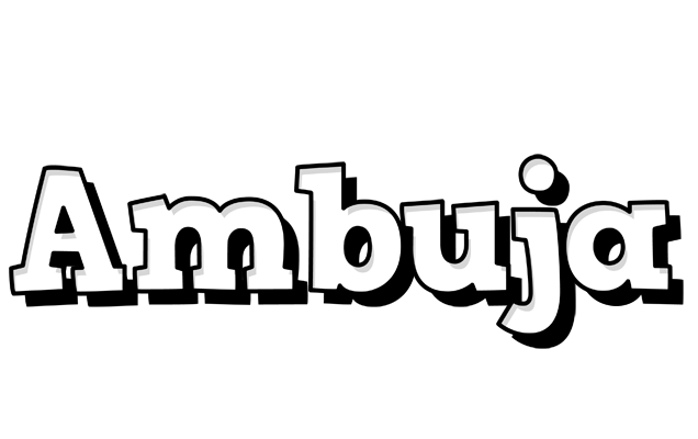 Ambuja snowing logo